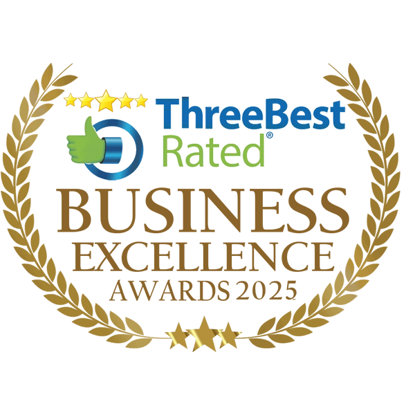 Three Best Rated Award 2025 Badge